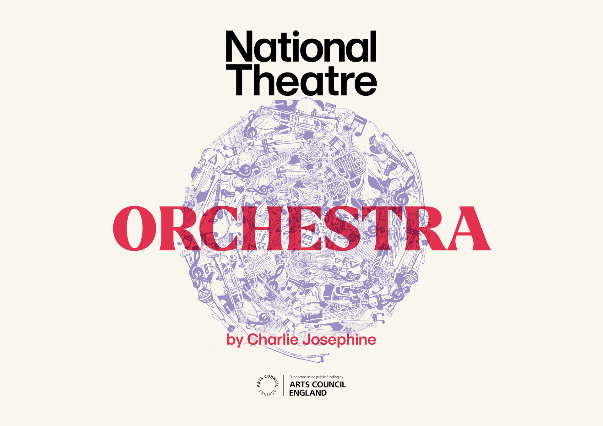 Orchestra poster for National Theatre Connections.