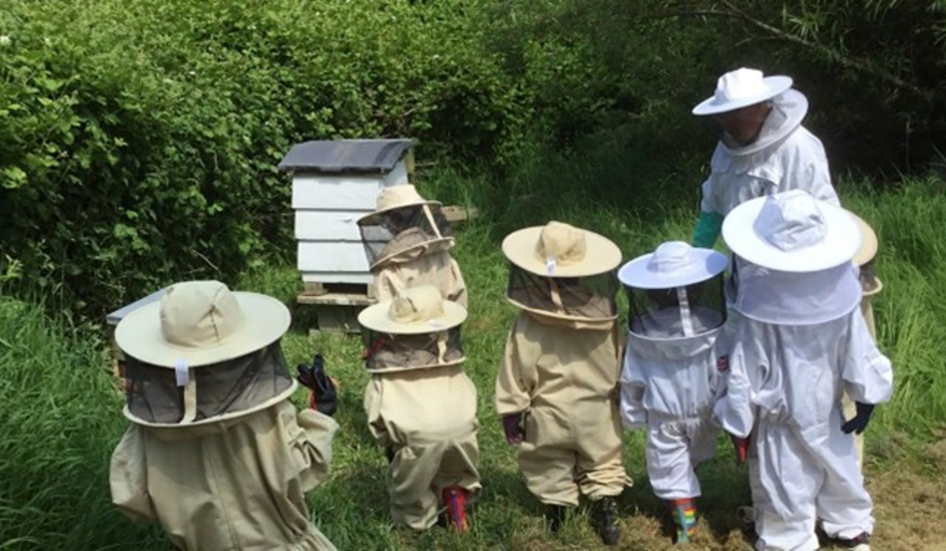 Pupils enjoying outdoor activities