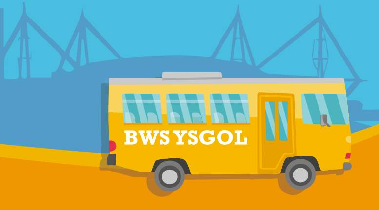 School bus graphic