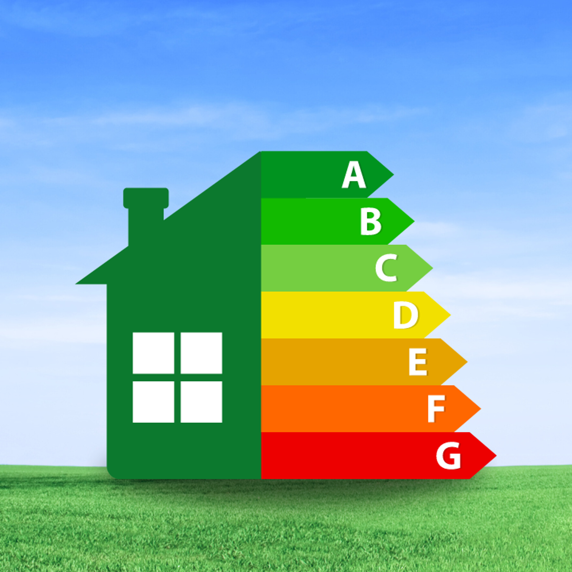 House energy rating graphic 