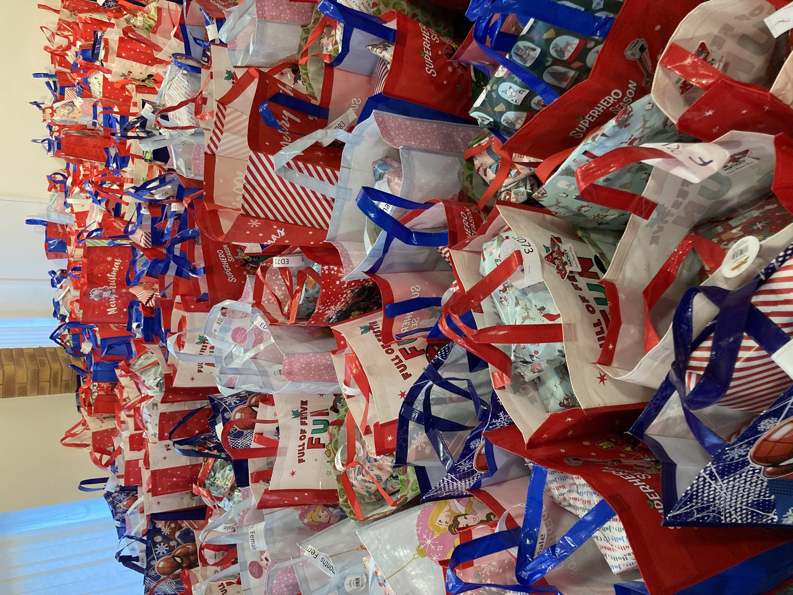 Generous donations from last year’s Santa Appeal