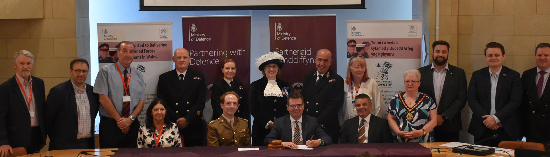 Signing of the Armed Forces Covenant in 2023