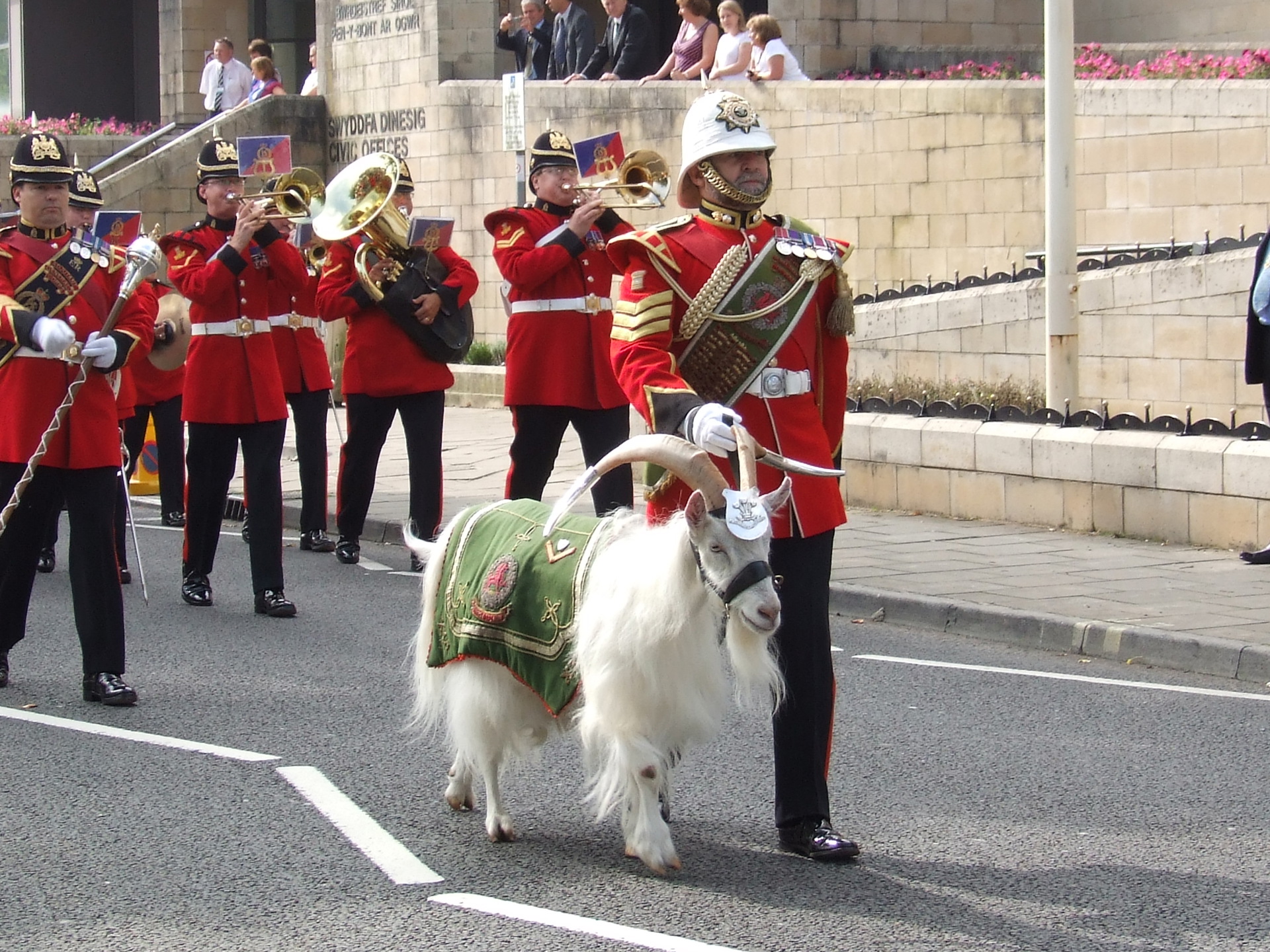 Royal Welsh parade